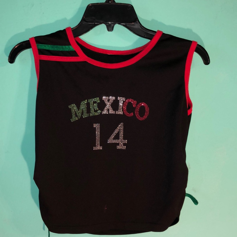 Mexico shirt and short/skirt